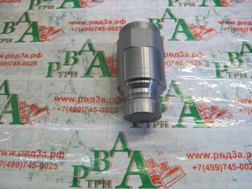 Ниппель БРС DN1/2" FlatFace 1.1/16"-12UN ISO16028 350 Бар ZnNi(К)