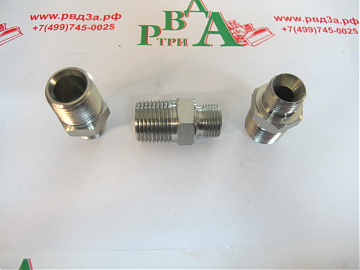 Адаптер 1/2" BSP – 1/4" BSPT (Ш-Ш) ZnNi (K)