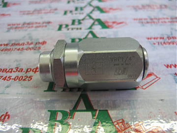 Дроссель цилиндрического типа с обратным клапаном VRF 3/4" Дроссель цилиндрического типа с обратным клапаном VRF 3/4"